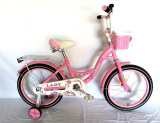 Велосипед LOKI LADY розовый 16LLPI1 pink /040449/